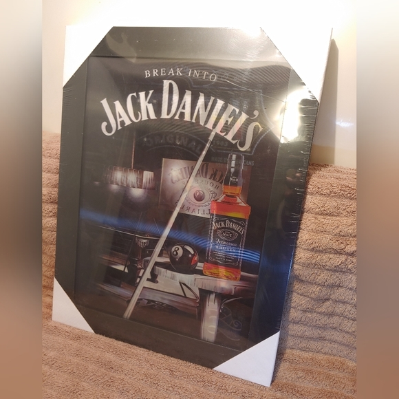 Jack Daniel 3D Hologram Picture Wrapped in Plastic - Picture 2 of 6